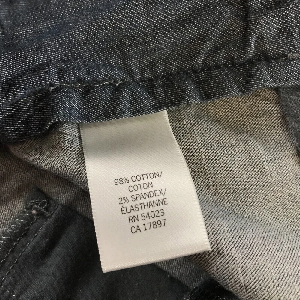 Banana Republic Pants Womens 10 Dark Grey Lightweight Pocket Cotton Blend